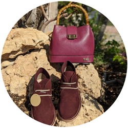 AB.Z. SAFARY VINO+Ab.Zapatos PELLE Bambu (630) vino АКЦИЯ