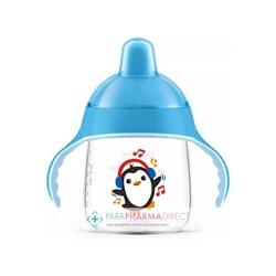 Avent Tasse Anti Fuite Bleue 12m+ 260ml