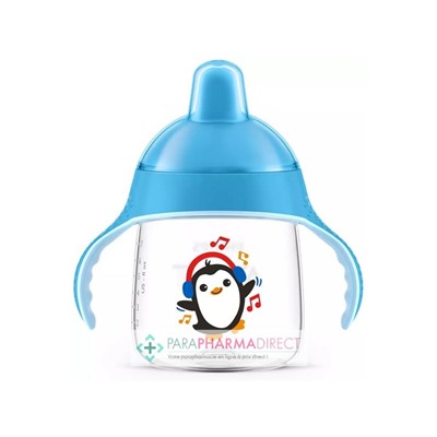 Avent Tasse Anti Fuite Bleue 12m+ 260ml