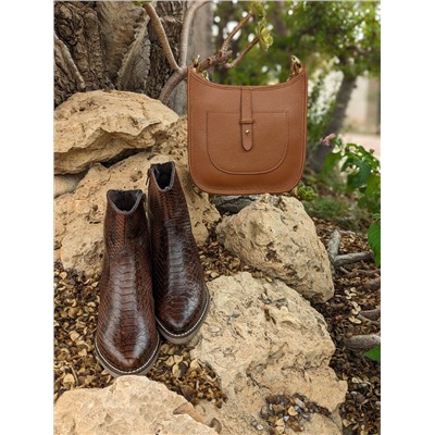 TEKILA 7008+Ab.Zapatos PELLE Helena CB (530) КОРИЧНЕВЫЙ АКЦИЯ