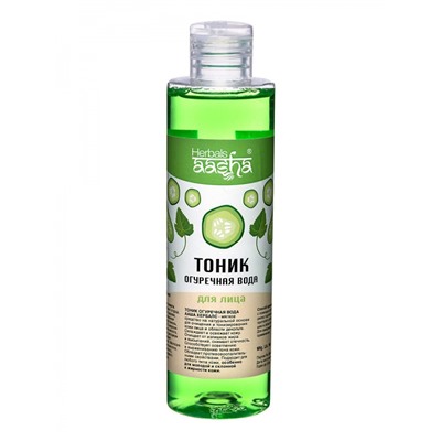 AASHA HERBALS Tonic Cucumber water for face Тоник Огуречная вода для лица 200мл