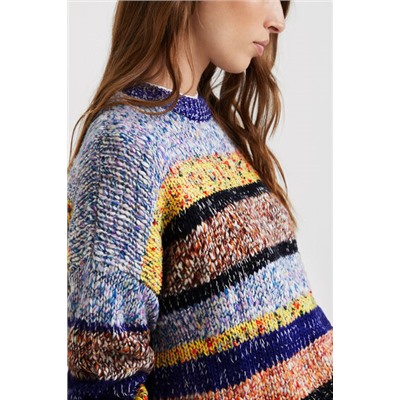 Jersey tricot jaspeado