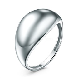 Кольцо из серебра родированное К-7535р