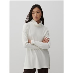 Bluse mit gesprenkelter Textur
