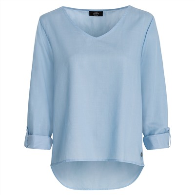 Damen Bluse mit V-Ausschnitt