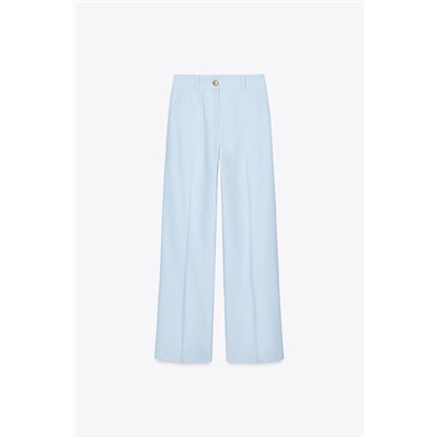 PANTALÓN RECTO BOTÓN GRANDE