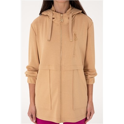 Kadın Camel Sweatshirt