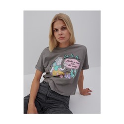 T-Shirt Snow White aus Baumwolle