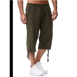 Sweat Shorts Kurze Sport Hose in Grün
