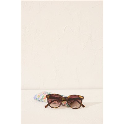 Gafas de sol funda estampada