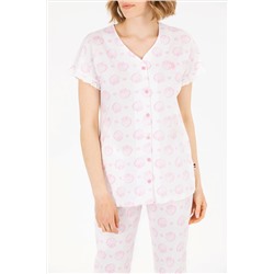 Kadın Pembe Pijama Takımı