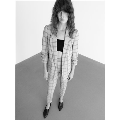 Karierte Hose