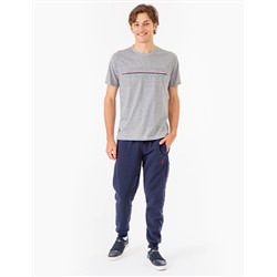 EMBOSSED SIGNATURE STRIPE JERSEY T-SHIRT