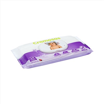 Детские кремовые салфетки Deliplus