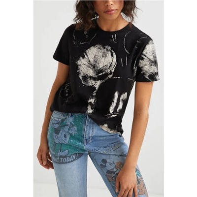 Camiseta 100% algodón Mickey Mouse