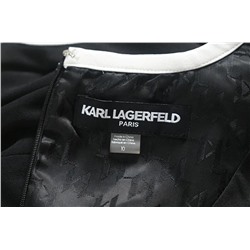 Эластичный драпированный комбинезон с широкими брюками  KARL LAGERFEL*D ОРИГИНАЛ!