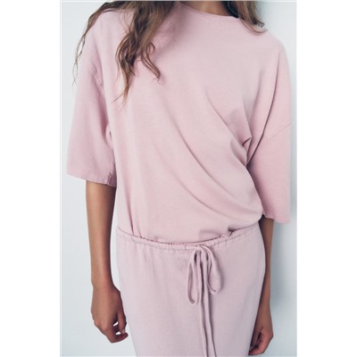 FADED COTTON T-SHIRT