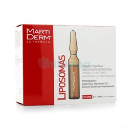 Martiderm Liposomas 10 Ampollas