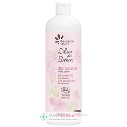 Fleurance Nature Gel Douche - Rose & Jasmin - BIO 500 ml