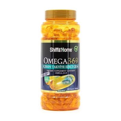 Shiffa Home Омега 3-6-9 1000мг/ Рыбий жир в капсулах для взрослых и детей/ Omega 3 6 9 / 200 капсул