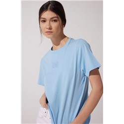 Lee Regular Fit Normal Kesim %100 Pamuk Bisiklet Yaka Tişört L49EEH