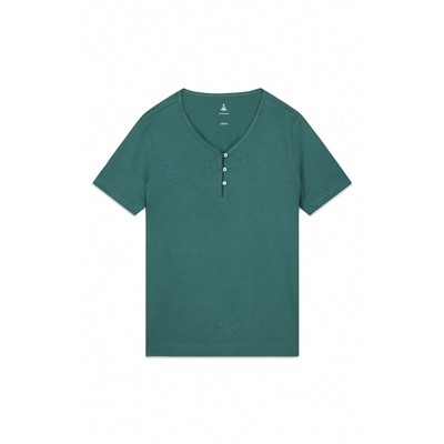 Camiseta manga corta 100% algodón verde