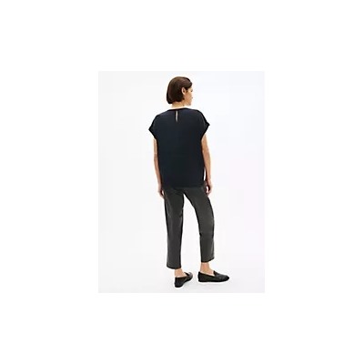 Dolman-Sleeve Crewneck Pocket T-Shirt