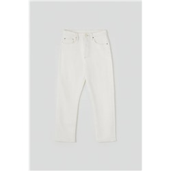 Jeans straight regular length -  Mujer | MANGO OUTLET España