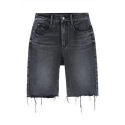 Bermudas vaqueras Negro
