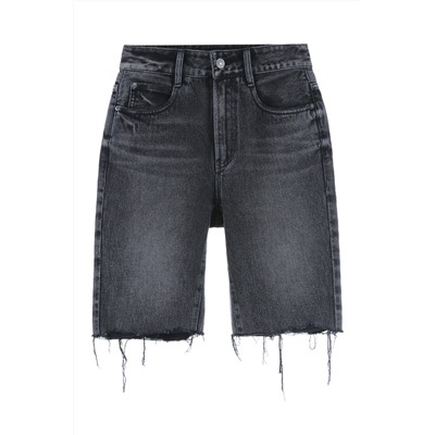 Bermudas vaqueras Negro