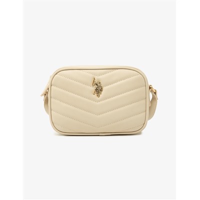 QUILTED V CROSSBODY BAG