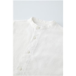 LINEN-BLEND SHIRT