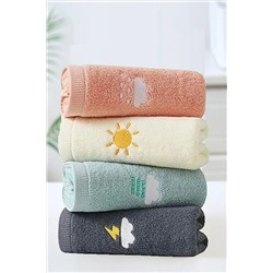 Mariva home Aruna 30x50cm Nakışlı 4 Parça El Havlusu | Yüz Havlusu | Mutfak Havlusu 32545