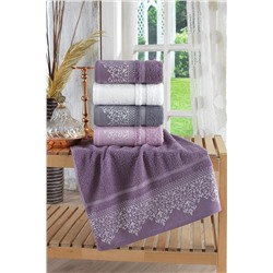 Zeynep Tekstil Damask 4'lü 50x90 Cm El&yüz Havlu Seti 153-99-0058
