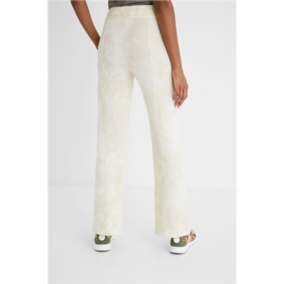 Pantalón ancho confort con cordón