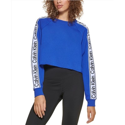 Calvin Klein Performance Logo Tape Cropped Top