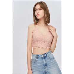 Crop top Rosa viejo