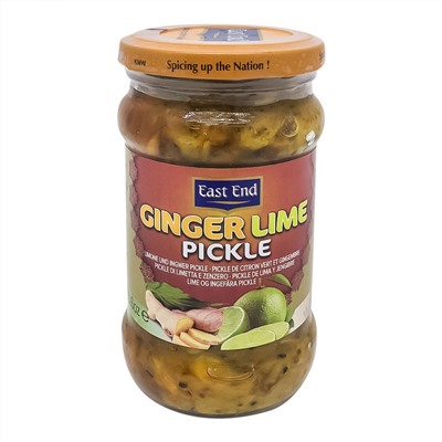 EAST END Ginger-lime pickles Пикули имбирно-лаймовые 300г