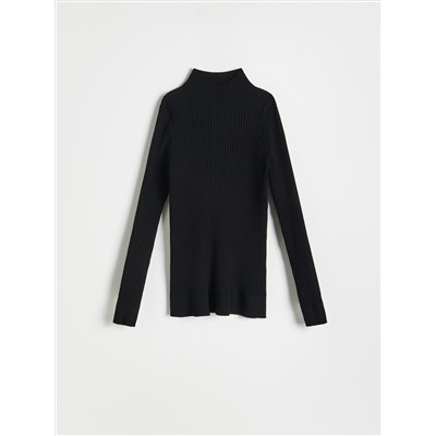 Unisex-Rollkragenpullover mit hohem Anteil an EcoVero™