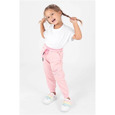 AHENGİM Kids Ak622459 Kız Woows Baskılı Eşofman Altı 1-2-10001045