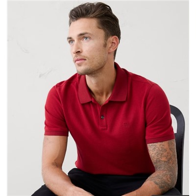 Cotton Monogram Pique Polo