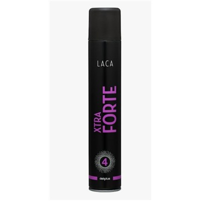 Laca cabello Xtra Forte Deliplus fijación 4 Spray 400 ml | 0,50 €/100 ml