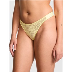 Wink Bling Lace High-Leg Thong Panty
