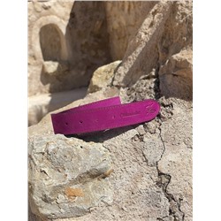 Ab.Zapatos Pelle cinturon (140) Magenta