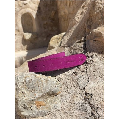 Ab.Zapatos Pelle cinturon (140) Magenta