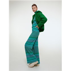 Hose mit originellem Druckmuster