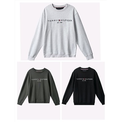 Мужской свитшот с вышивкой TOMMY HILFIGE*R ОРИГИНАЛ!