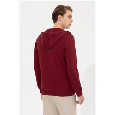 Erkek Vişne Sweatshirt