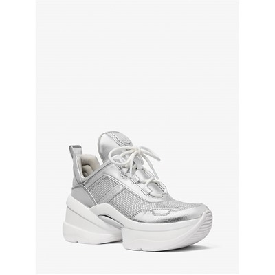 Olympia Crystal Embellished Trainer
