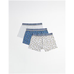 3 Boxers Pack, Men, Multicolour